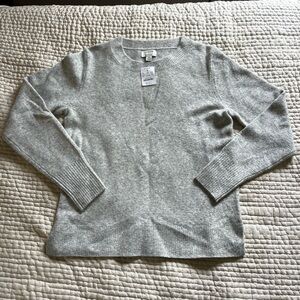 J. Crew Heather Gray Extra-Soft Sweater